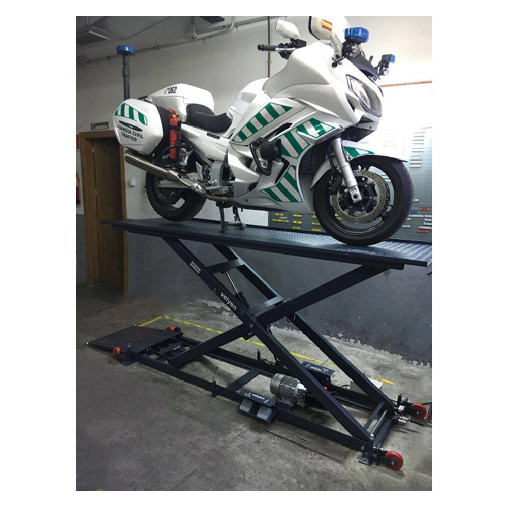 Estación de Herramientas para la Reparación de Motocicletas Gato de Elevador de Motos Neumatico Zerone Profesional Ascensores para Motocicleta